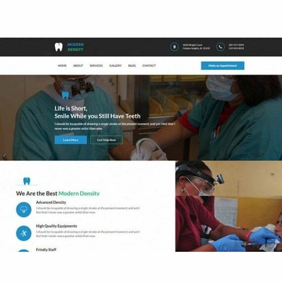 Modern Dentistry – HTML Template