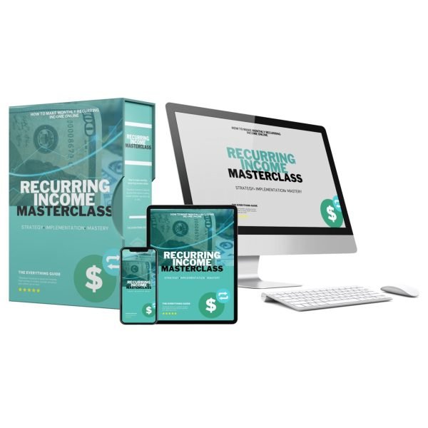 Recurring Income Masterclass - eBook with Resell Rights